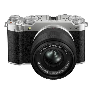 Imagem de FUJIFILM Câmera digital sem espelho X-M5 XC15-45mmF3.5-5.6 OIS PZ Kit de lentes - Prata