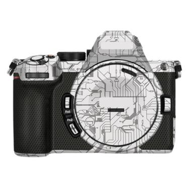 Imagem de Z 5II Adesivo de corpo de câmera kit de película protetora acessórios de pele decalques de vinil para Nikon Z5 Mark II Z5 II (branco circuito)