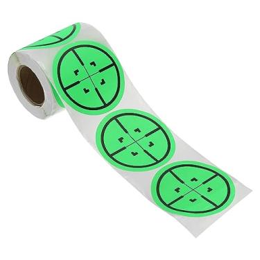 Imagem de Adesivos para alvos de tiro, 7,6 cm, pacote com 200 alvos fluorescentes para prática de tiro, linha única laranja
