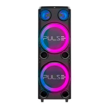 Imagem de Caixa De Som SP508 Torre Double 12 2300W Bluetooth Pulse Preto Bivolt