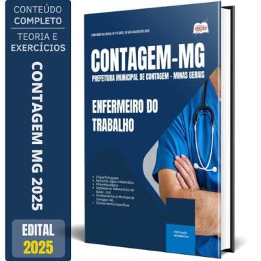 Imagem de Apostila Prefeitura De Contagem Mg 2025 - Enfermeiro Do Trabalho - Apo