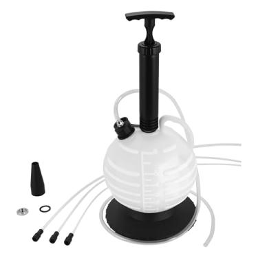 Imagem de Hexace Bomba extratora manual de óleo a vácuo de 6L, bomba extratora de fluido com 1 mangueira e 3 tubos rígidos longos para trocas de fluidos automotivas, marítimas e multiuso