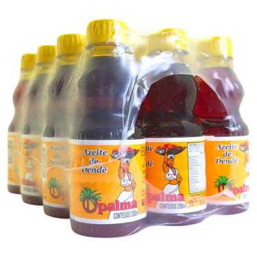 Imagem de Azeite de Dendê 200ml Opalma - Fardo com 12 Unidades