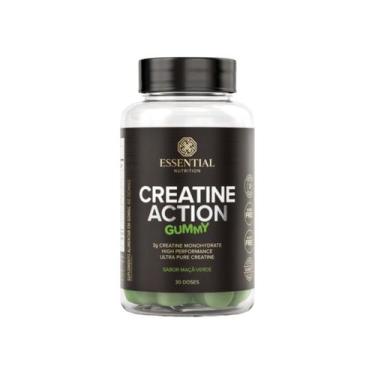 Imagem de Creatine Action Gummy Sabor Maçã Verde 60 Gomas Essential Nutrition