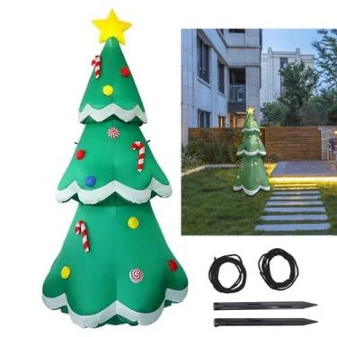 Imagem de Arvore Natal Inflavel Decoraçao Natalina Loja Comercio Shopping Evento