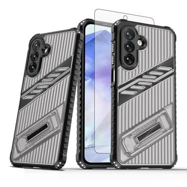 Imagem de Asuwish Capa de telefone para s23 fe ZSZJ US preto cinza