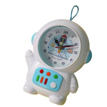 Imagem de Despertador, luz LED de astronauta com tema espacial para crianças - y