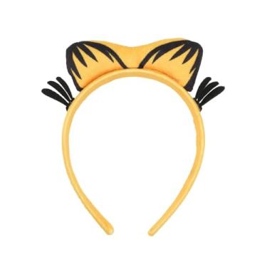 Imagem de Faixa de cabeça de pelúcia Garfield Ears & Whiskers, Grf Orelhas e bigodes, OSFA