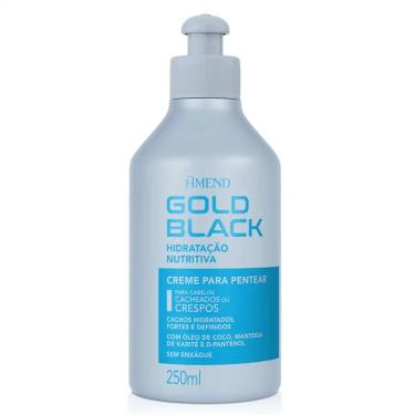 Imagem de Creme para Pentear Gold Black Hidratação Nutritiva Amend 250ml