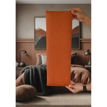 Imagem de Kit 20 Placas Cabeceira Estofada 60x20cm Design Sofisticado (TERRACOTA)