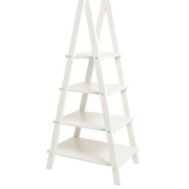 Imagem de Escadinha Porta Doces Lembrancinhas Festa 4 Andares MDF BRANCO(Branca)