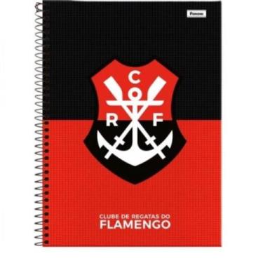 Imagem de Caderno De 15 Materias 240fls Flamengo Capas Sortidas - Tilibra