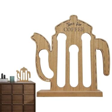 Imagem de Suportes para cápsulas, armazenamento para cápsulas de café | Enfeites para casa organizador de vagem de armazenamento de vagem de em forma de pote,Dispensador de cápsulas de café com economia de espa