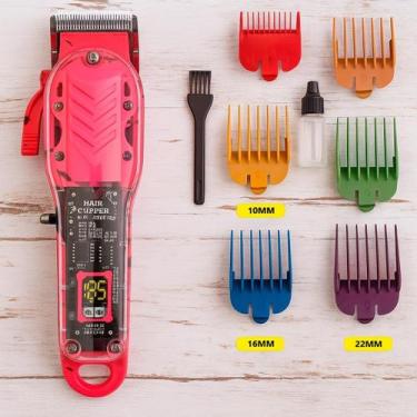 Imagem de Máquina Recarregável De Corte Para Barbeiro Profissional - Relet