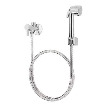 Imagem de Desviador de Chuveiro com Mangueira Flexivel - Prata