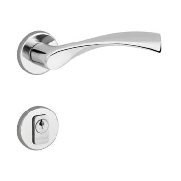 Imagem de Fechadura Light Emma Externa 55mm Cromada Lockwell