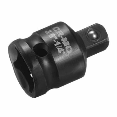 Imagem de HARFINGTON Adaptador de soquete de impacto fêmea de 1/20.3 cm para redutor de acionamento quadrado macho SAE CR-MO padrão SAE CR-MO conversor de aço, chave catraca, chave catraca, disjuntor, barra de