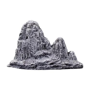Imagem de Fxzqgnh Pedras Decorativas para Aquário, Aquapaisagismo, Pedras Artificiais Simuladas para Terrário, Jardim E Recintos, C