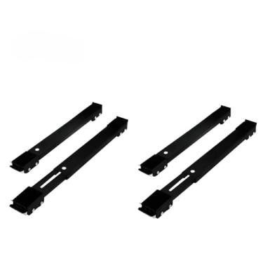Imagem de Aparelho Movedor com Rodinhas, Suporte para Geladeira(KIT1-Preto)