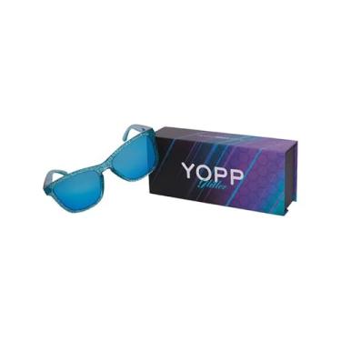 Imagem de Óculos de Sol Yopp Polarizado Uv400 Esportivo Glitter Azul