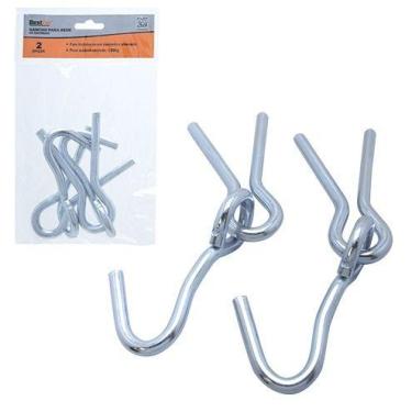 Imagem de Kit 2 Ganchos para Rede de Chumbar Bestfer