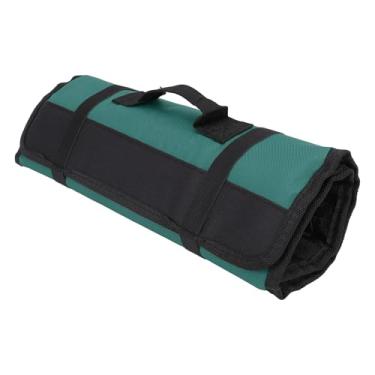 Imagem de Generic Saco de Faca de Chef Portátil Multi Funcional Suportes Protetores para Casa Cozinha Viagem Acampamento, Lona 22.4x14.0in (Verde)