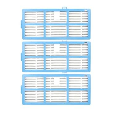 Imagem de Escova principal + escova lateral + filtro HEPA, compatível com o aspirador robô Ionvac Robo Vac 2000 - Acessórios e peças de reposição para aspirador robô(Set 5)
