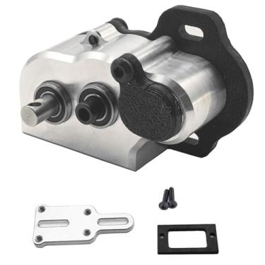 Imagem de Ultralight Portal Transmission 48Pitch Tiny Gearbox with Slipper Pad for 1/10 LCG Chassis Cheater Rigs Capra SCX10 III AR45