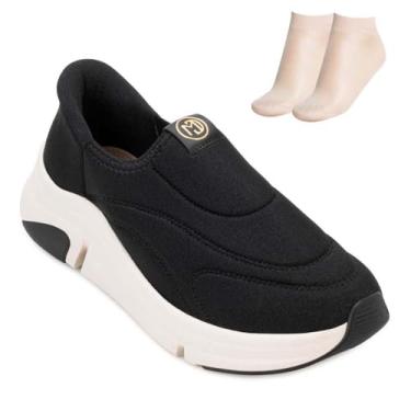 Imagem de Tênis Modare Ultraconforto Slip On (Preto, BR, Adulto, Numérico, 35)