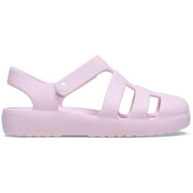 Imagem de Sandália crocs classic fisherman k pink milk-Unissex
