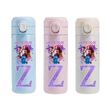 Imagem de Garrafa Térmica De Aço Inoxidável 420ML K-Pop Demon Hunters Para Menin