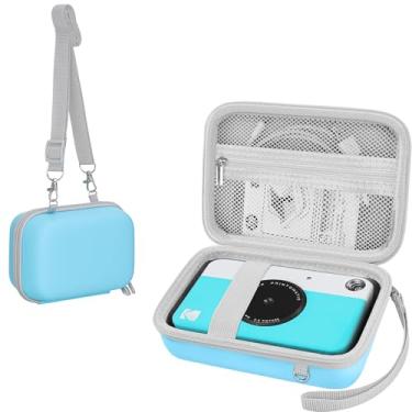 Imagem de Leayjeen Capa de câmera compatível com a câmera de impressão instantânea digital Kodak Printomatic (apenas a capa) (azul)