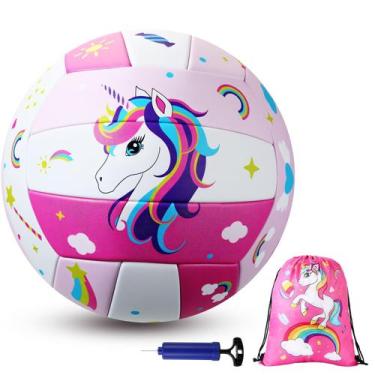 Imagem de Simgoing Unicorn Volleyball tamanho 5 com bomba e mochila