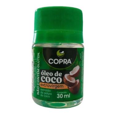 Imagem de Óleo de Coco Extra Virgem Copra 30ml - Produto Natural e Saudável