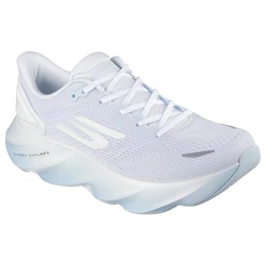 Imagem de Skechers Tênis feminino Aero Burst, Branco/Azul claro, 38