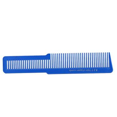 Imagem de Generic Pente de Salão de Corte de Cabelo Pente de Corte de Cabelo Antiestático Durável para Cabeleireiros Profissionais de Barbeiro Preto para Máquina de Cortar e Tesoura Escolha Ideal para Cabeleireiro (Azul)
