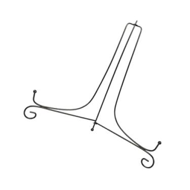 Imagem de GLOGLOW Placas e Molduras para Fotos de Necessidades Diárias, 12 Polegadas, Preto, Cavalete Resistente para Decoração de Casa e Suporte de Exibição de Ferro Artístico para Nan (12 polegadas)