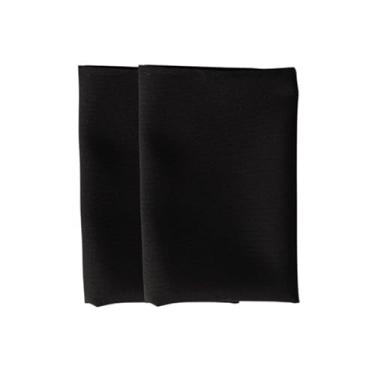 Imagem de Kit Guardanapo de Tecido 4|6|8|10 unidades Tecido Oxford 35cm x 35cm Cores Lisas Natal Festas, Lavável e Durável para Mesa Brasileira(Preto,4 unidades)