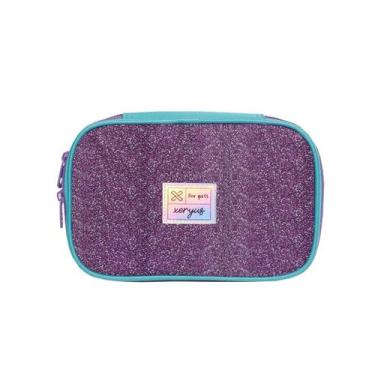 Imagem de Estojo Box Utility Emoji - Xeryus Cor:Roxo, Roxo