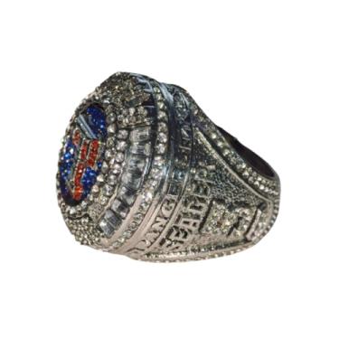 Imagem de Anel Classic Series TX CHAMPIONSHIP 2023#Rarity Luxury Comemorative Sports Fan Detail Gift - Glory Colecione várias ocasiões de festivais com caixa de sândalo, Metal, Zircônia cúbica