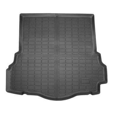 Imagem de WGGDRAQQ Forro de porta-malas para Ford Fusion 2013-2020 Tapetes traseiros para porta-malas bandeja de bota 3D TPE para todos os climas preto