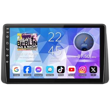 Imagem de 4G RAM 64G ROM rádio estéreo para Dodge Grand Caravan 2011-2020: atualização 1280 * 800 HD acessórios de tela sensível ao toque com Bluetooth5.4 FM 32EQ GPS 1080p câmera de backup CarPlay Android Auto