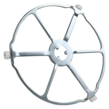 Imagem de Anel de toca-discos de micro-ondas atualizado, serve para modelos que usam peça WB02X32600 / WB06X10651, substituição de suporte de bandeja de vidro de 9,5 polegadas, anel rotativo com rolos de nylon