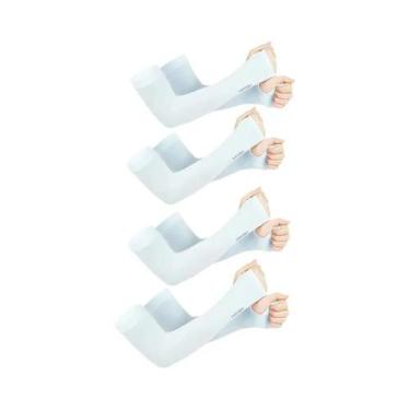 Imagem de Mangas Protetoras UV Para Homens E Mulheres, 6 Pares, Mangas Esportiva