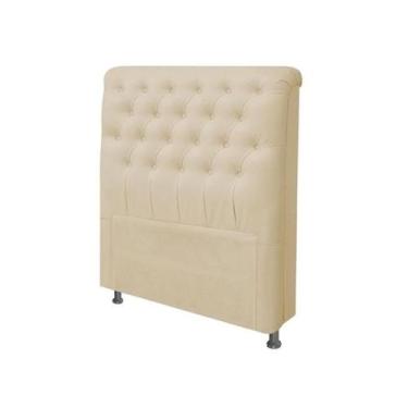 Imagem de Cabeceira Paris Para Cama Box Solteiro Laminado Bege - JS