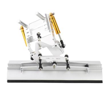 Imagem de KIMISS Arado de Neve de Alumínio RC para Rastreador RC 1/10 - Pá de Neve de Metal Leve para Modelos SCX10, e 90046