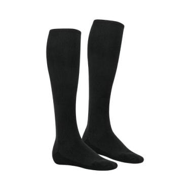 Imagem de 2 Par De Meia 5-10mmHg Masculina 3/4 Ativa Circulação Compressão Moder