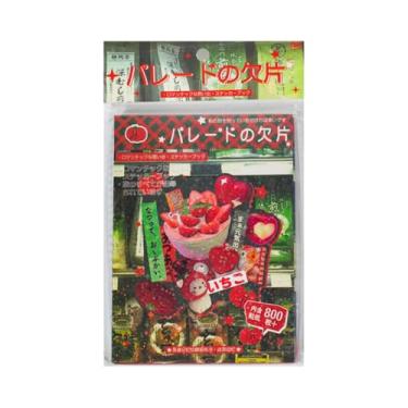 Imagem de Livro de adesivos estilo mangá japonês, adesivos de decoração vintage, manual de estilo quadrinhos antigo para álbuns, diário, agendas, diários