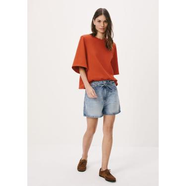 Imagem de Shorts Jeans Feminino Com Cordão-Feminino