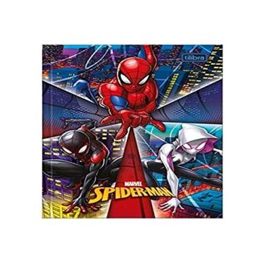 Imagem de Caderno 1/4 Broch Cd 80 Folhas, Spider Man, 21 mm, Tilibra, Multicolor, 308951